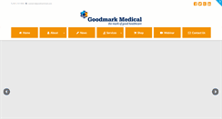 Desktop Screenshot of goodmarkmedical.com